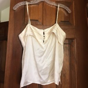 Silk tank top